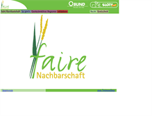 Tablet Screenshot of faire-nachbarschaft.de